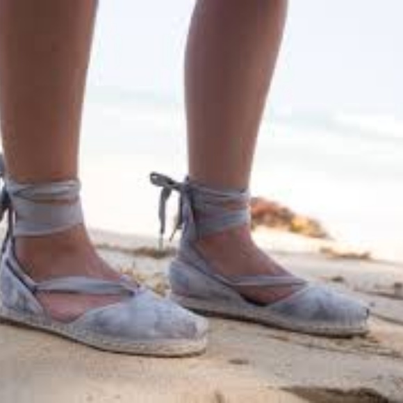 toms suede tie leg espadrilles